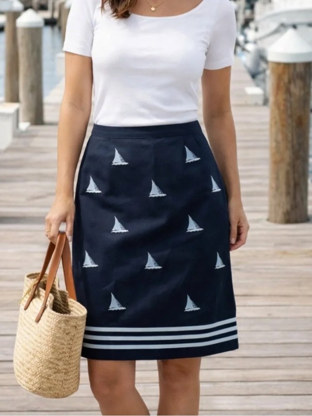 Nautical Talbots Skirt